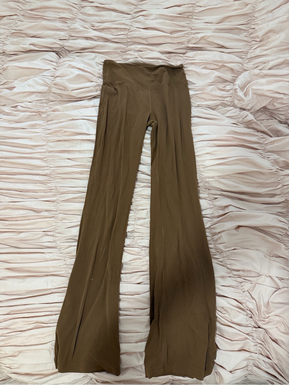 Lululemon Brown Flare Leggings